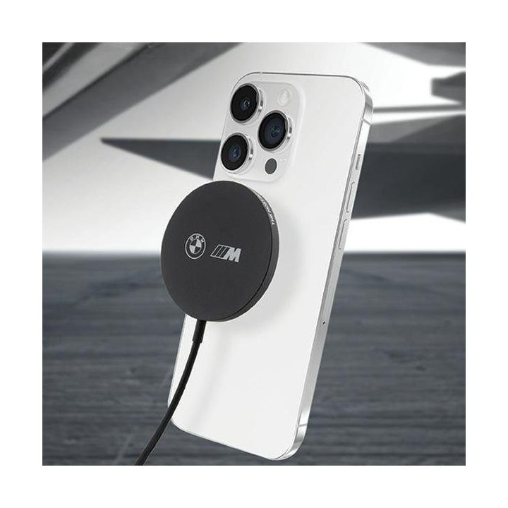 Belaidis įkroviklis MagSafe 15W juodas BMW M Edition