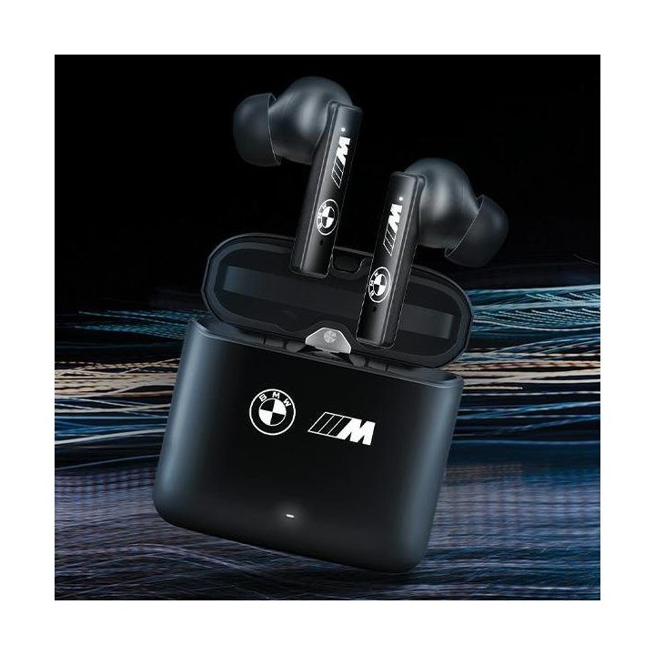 Ausinės belaidės Bluetooth juodos BMW M Collection