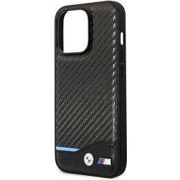 Dėklas odinis juodas iPhone 13 Pro Max BMW