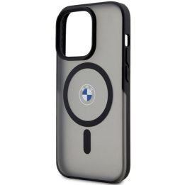 Dėklas iPhone 14 Pro magnetinis juodas BMW