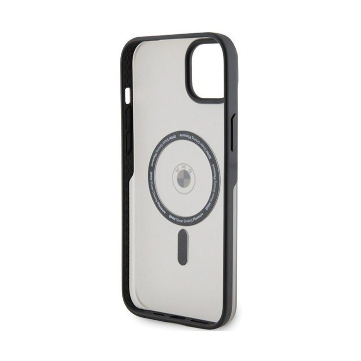 Dėklas iPhone 14 Plus / 15 Plus magnetinis juodas BMW