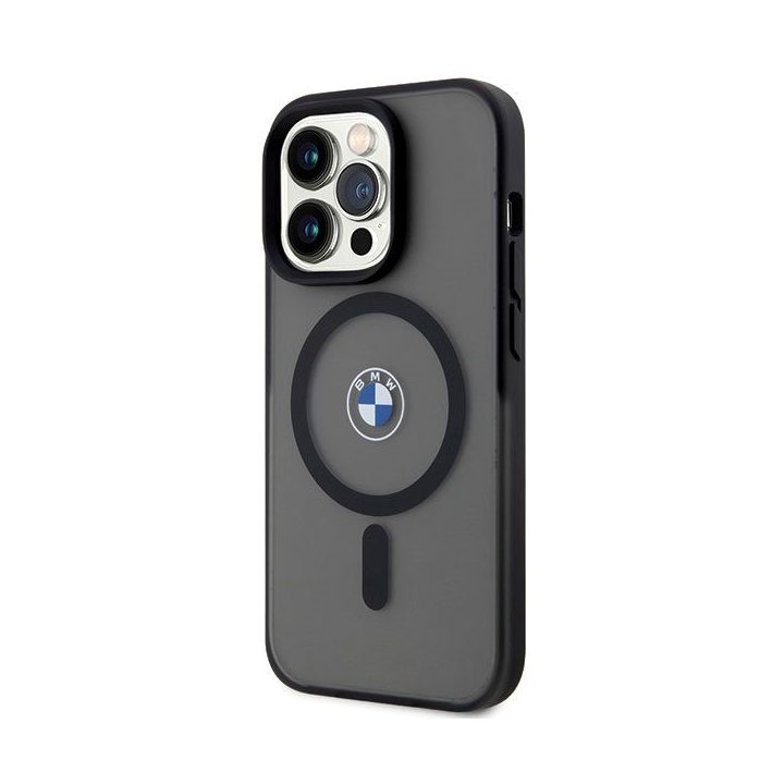 Dėklas iPhone 14 Pro Max magnetinis juodas BMW