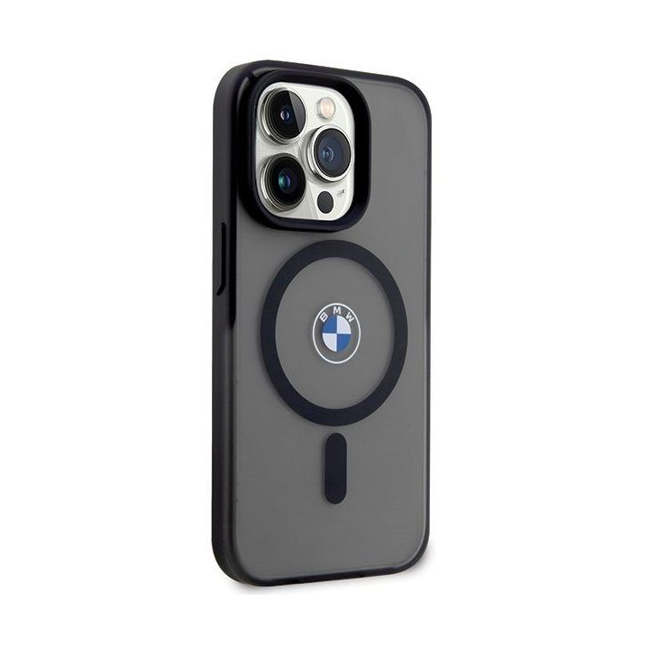 Dėklas iPhone 14 Pro Max magnetinis juodas BMW