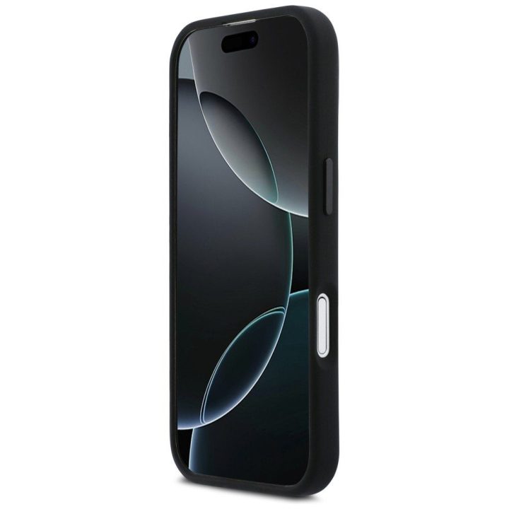 Dėklas silikoninis juodas iPhone 17 MagSafe BMW