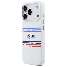 Dėklas silikoninis baltas iPhone 17 Pro BMW