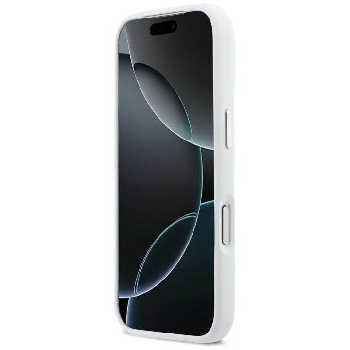 Dėklas silikoninis baltas iPhone 17 Pro BMW