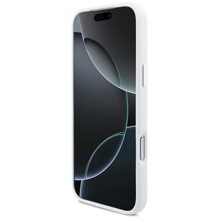 Dėklas silikoninis baltas iPhone 17 Pro Max BMW