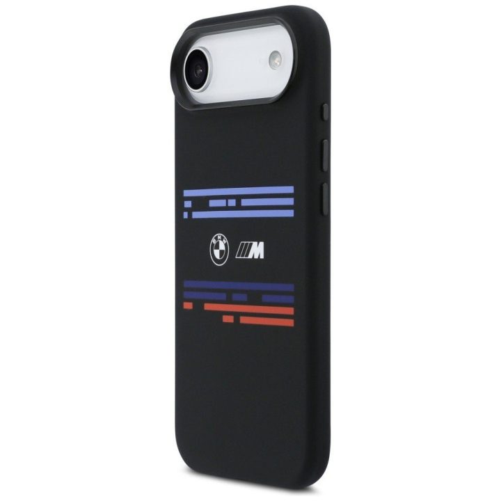 Dėklas silikoninis juodas iPhone Air MagSafe BMW