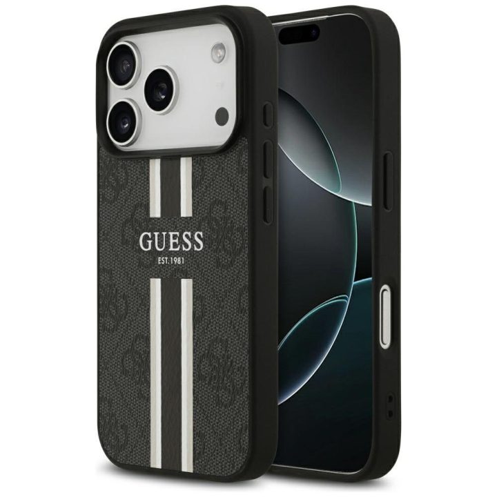 iPhone 17 Pro dėklas juodas MagSafe Guess