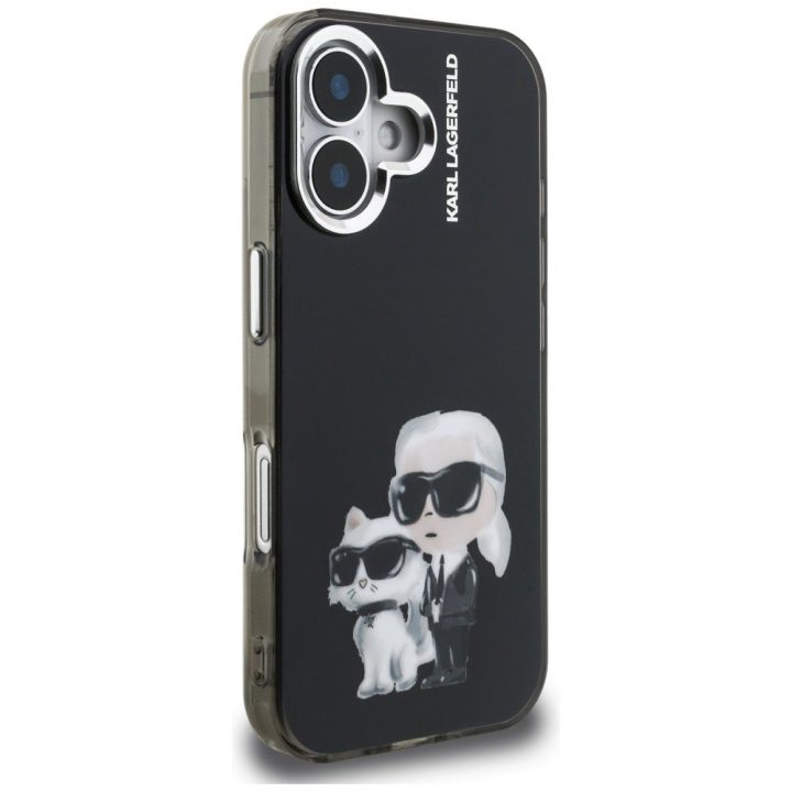 iPhone 16 dėklas juodas Karl Lagerfeld
