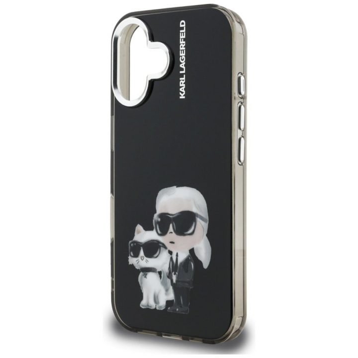 iPhone 16 dėklas juodas Karl Lagerfeld