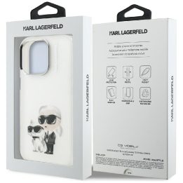iPhone 16 Pro Max dėklas baltas Karl Lagerfeld