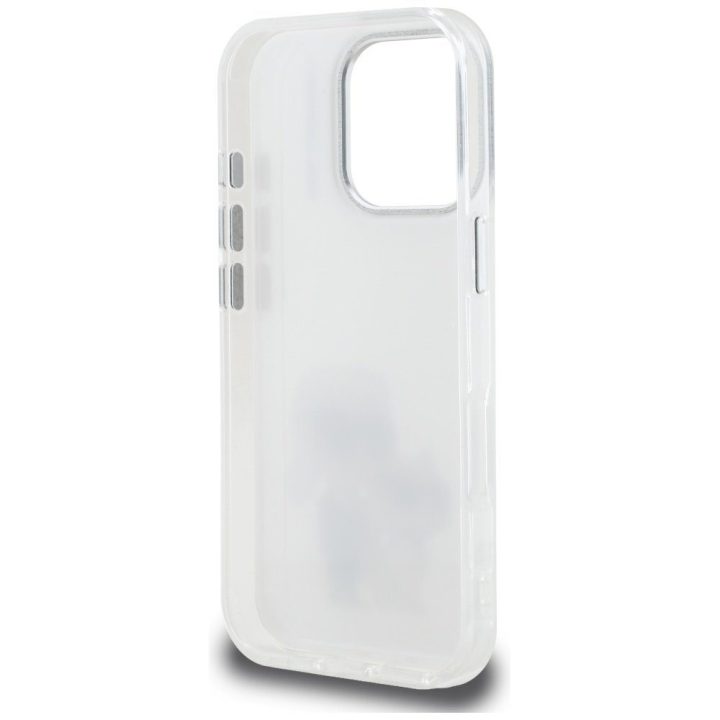 iPhone 16 Pro Max dėklas baltas Karl Lagerfeld