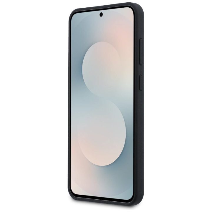 Samsung Galaxy S25 FE dėklas silikoninis juodas Karl Lagerfeld