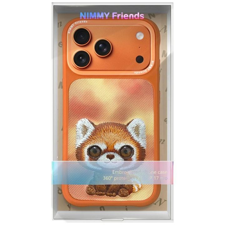 iPhone 17 Pro dėklas oranžinis Nimmy