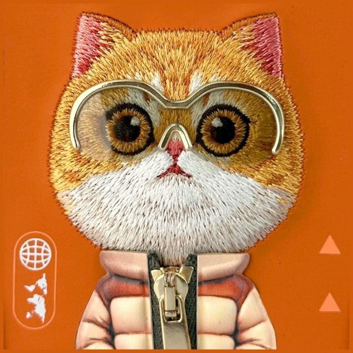 iPhone 17 Pro dėklas oranžinis Cool&Cute Nimmy