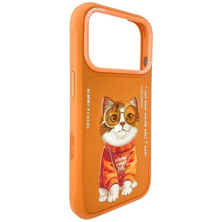 iPhone 17 Pro dėklas oranžinis Nimmy