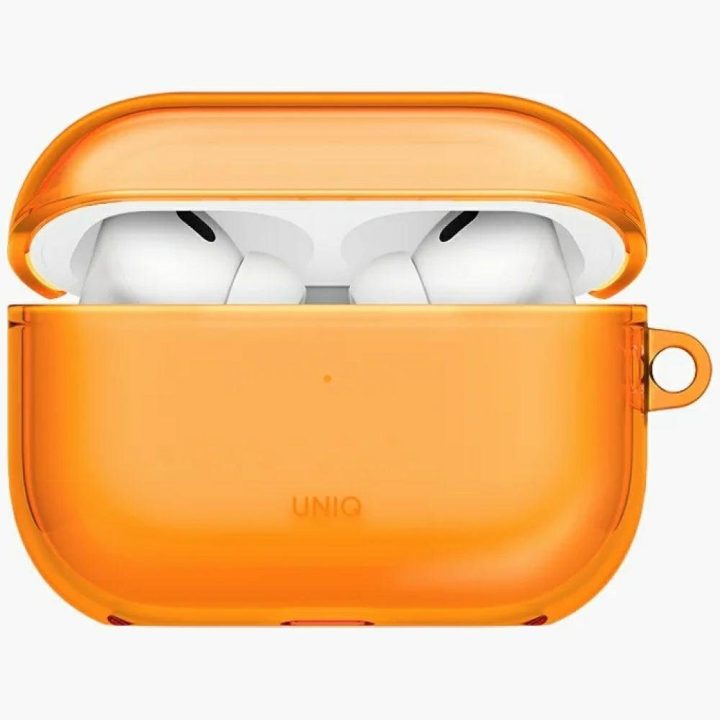 Dėklas AirPods Pro 3 oranžinis Uniq
