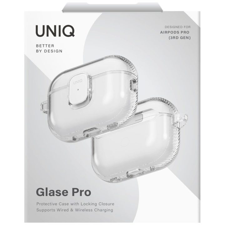 Dėklas AirPods Pro 3 permatomas Uniq