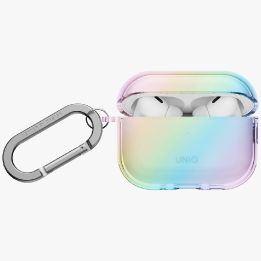 Dėklas AirPods Pro 3 permatomas spalvotas Uniq