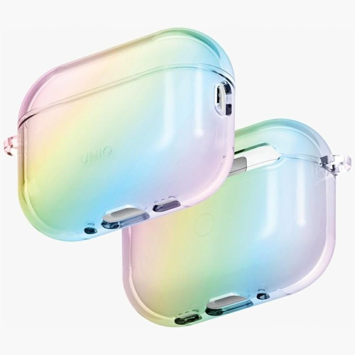 Dėklas AirPods Pro 3 permatomas spalvotas Uniq