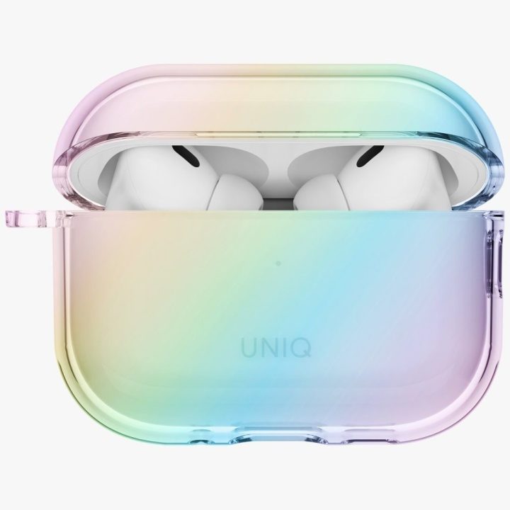 Dėklas AirPods Pro 3 permatomas spalvotas Uniq