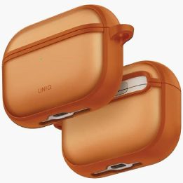AirPods Pro 3 dėklas oranžinis Uniq