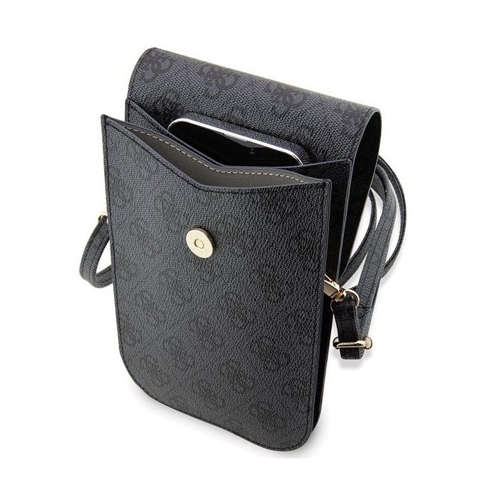 Rankinė moteriška juoda 4G Stripe Guess