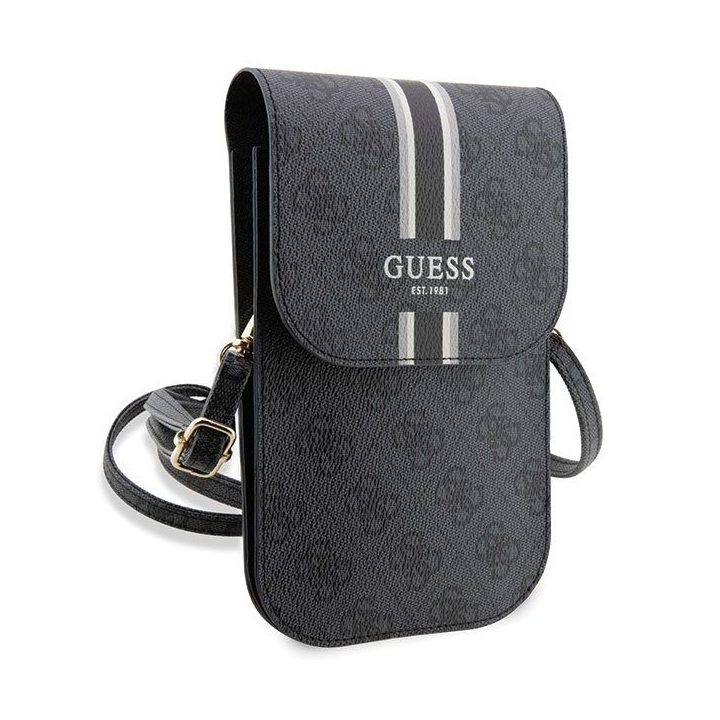 Rankinė moteriška juoda 4G Stripe Guess