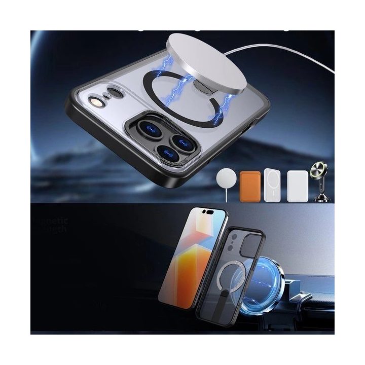 Dėklas Samsung Galaxy S26 Ultra su stovu juodas Hybrid Armor X