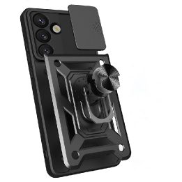 Dėklas Samsung Galaxy S26 Plus juodas Hybrid Armor Camshield