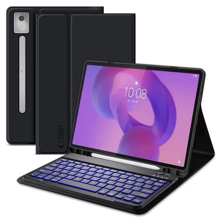 Dėklas planšetei Lenovo Idea Tab Pro 12.7 su laikikliu