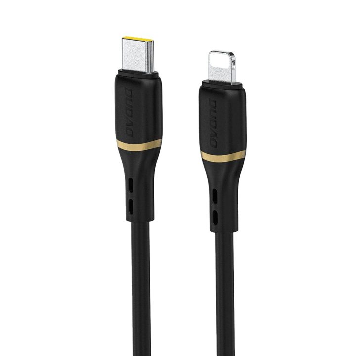 Įkrovimo laidas USB-C – Lightning 1m 30W juodas