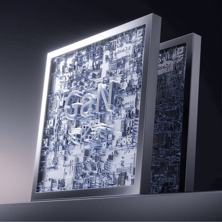 Sieninis USB įkroviklis 35W su USB-C laidu baltas