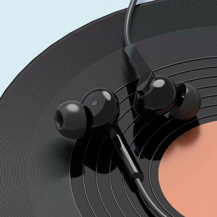 Laidinės ausinės su USB-C jungtimi juodos X3