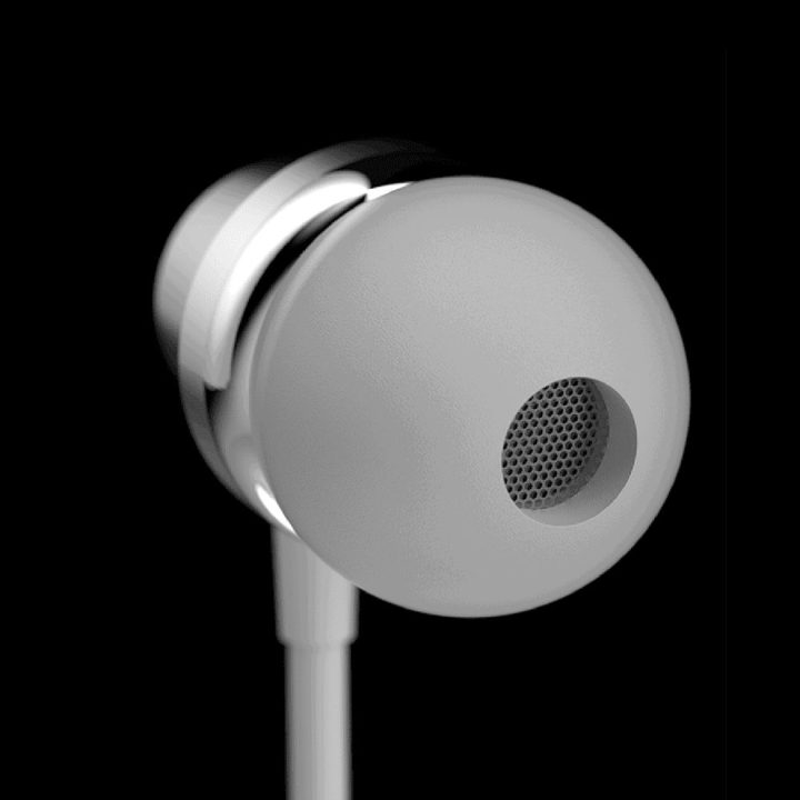 Ausinės į ausis su valdymu 3.5 mm jungtis baltos X10PRO