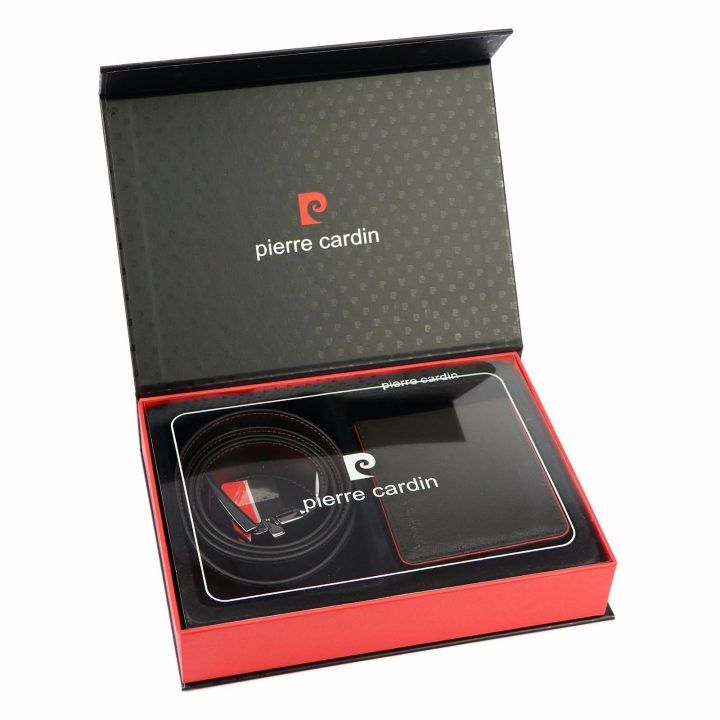 Diržas vyrams dovanų rinkinyje Pierre Cardin