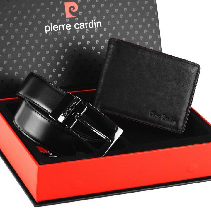 Diržas vyrams dovanų rinkinyje Pierre Cardin