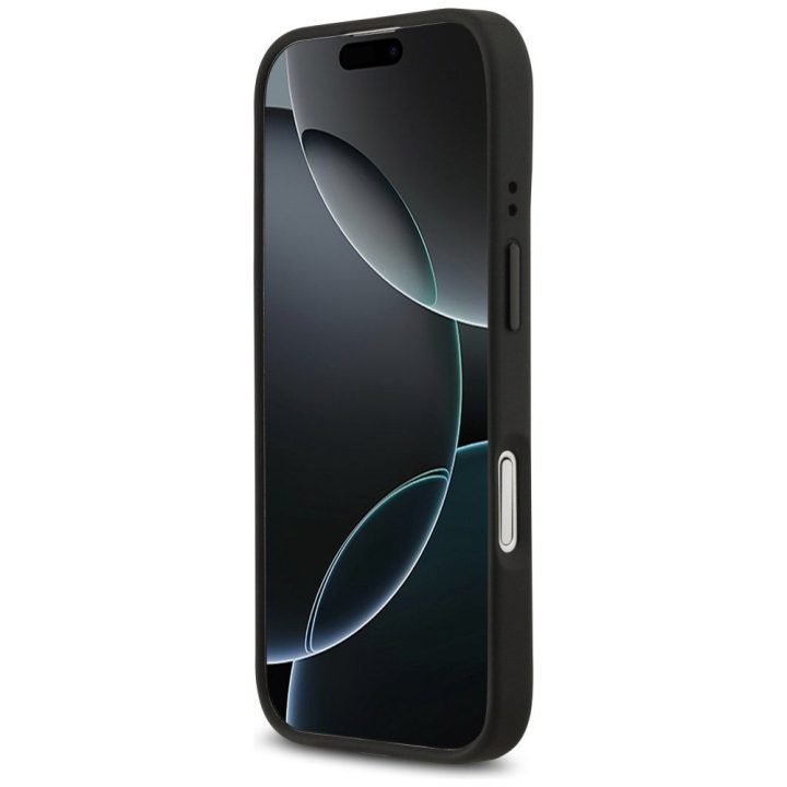Dėklas telefonui iPhone 17 su MagSafe juodas ir pilkas BMW