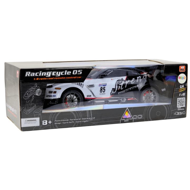 RC sportinis automobilis 1:8 su šviesomis ir garsais
