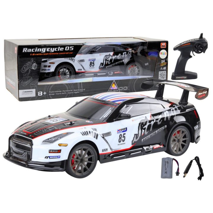 RC sportinis automobilis 1:8 su šviesomis ir garsais