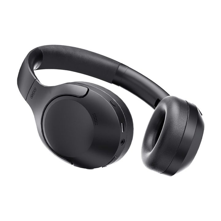 Ausinės virš ausų su ANC ir Bluetooth 5.3 QCY H3 Lite juodos