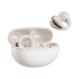 Belaidės ausinės su kabliuku Bluetooth 5.4 IPX4 baltos QCY Crossky C30