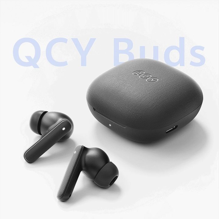 Belaidės ausinės į ausis Bluetooth 5.4 IPX4 pilkos QCY