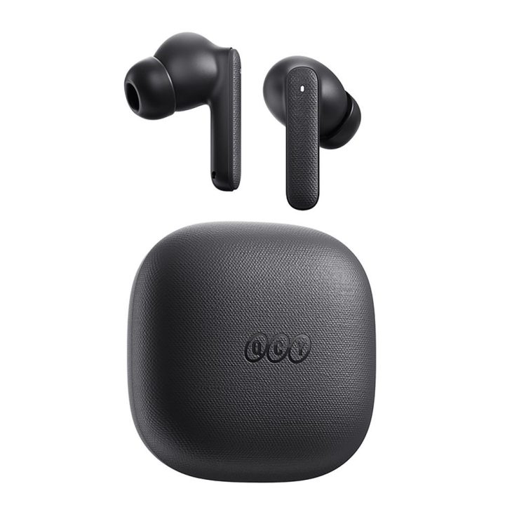 Belaidės ausinės į ausis Bluetooth 5.4 IPX4 pilkos QCY
