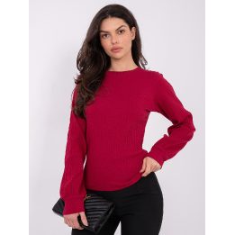 Palaidinė moteriška bordo basic stiliaus