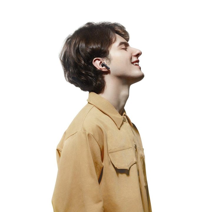 Belaidės ausinės su ANC ir LDAC Bluetooth 5.3 QCY AilyBuds Pro+ juodos
