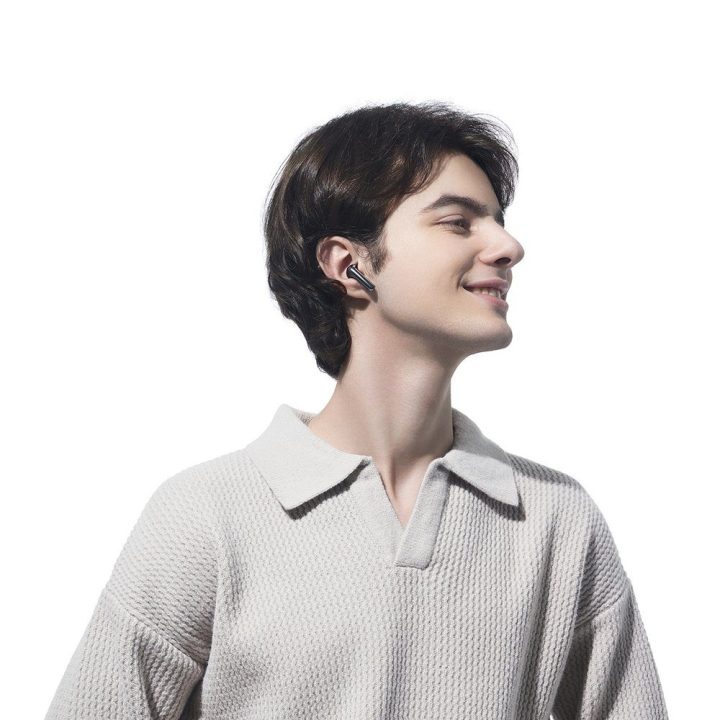 Belaidės ausinės su ANC ir LDAC Bluetooth 5.3 QCY AilyBuds Pro+ juodos