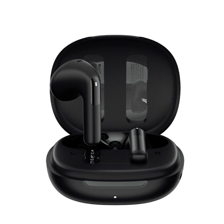 Ausinės į ausis su Bluetooth 5.4 ir LDAC QCY AilyBuds E10 juodos
