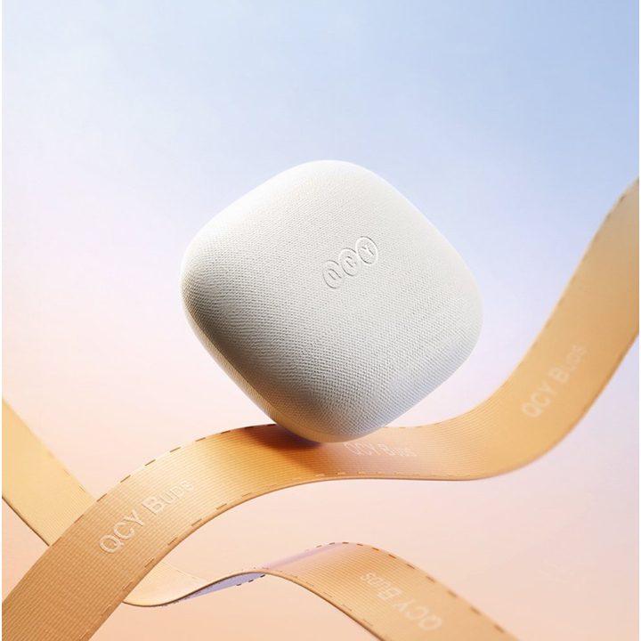 Ausinės į ausis su Bluetooth 5.4 ir ENC QCY Buds baltos